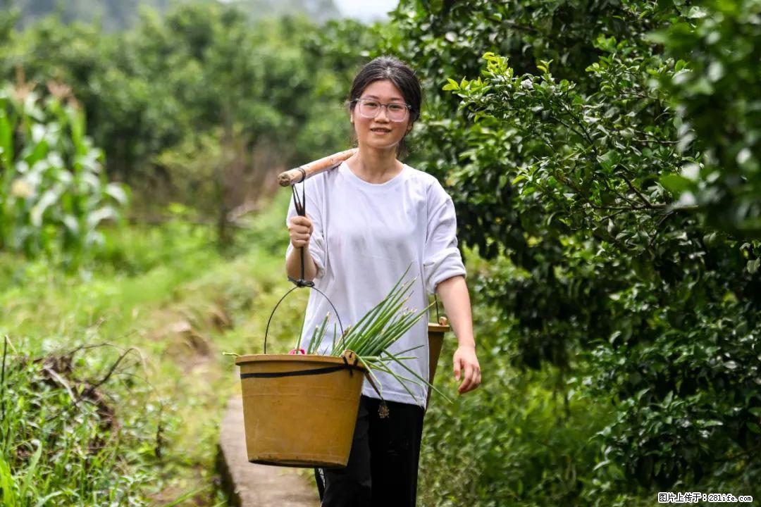全网追的“扁担女孩”,找了一份暑假工,时薪12元 - 珠海生活资讯 - 珠海28生活网 zh.28life.com